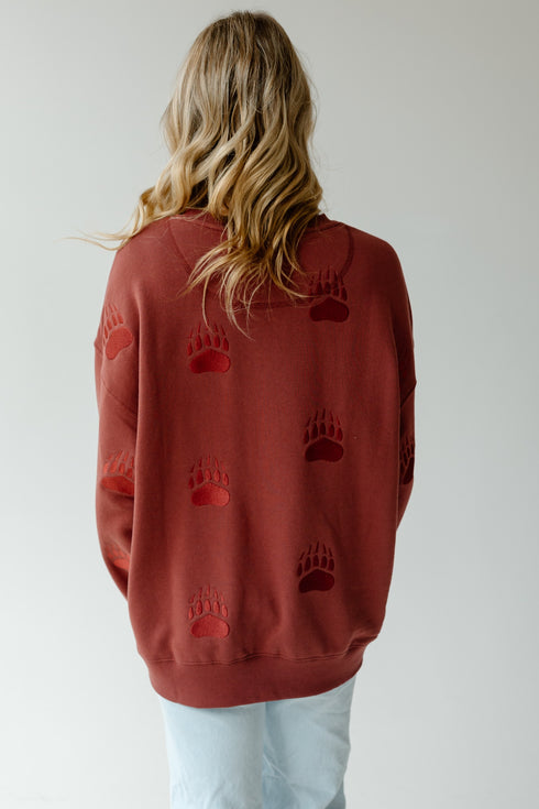 Montana Ritter Repeat Lantern Sleeve Crew